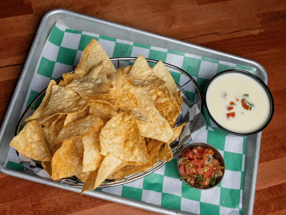 Chips & Queso photographed for Peachtree Sporting Club