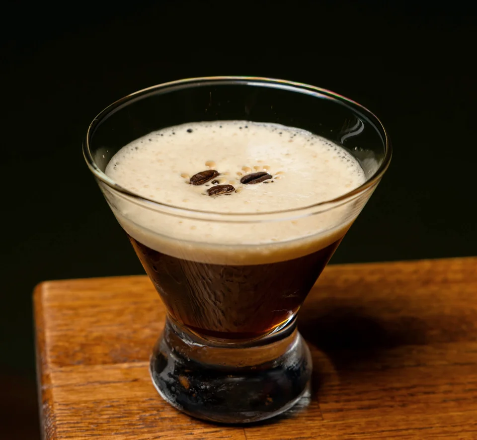 Cold Brew Martini photographed for Peachtree Sporting Club