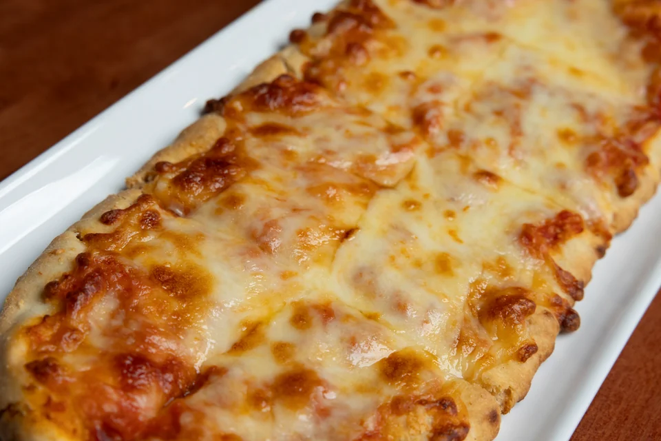 Five-Cheese Flatbread photographed for Peachtree Sporting Club