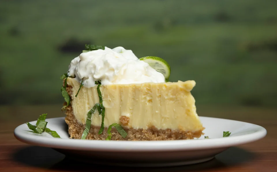 Key Lime Pie photographed for Peachtree Sporting Club