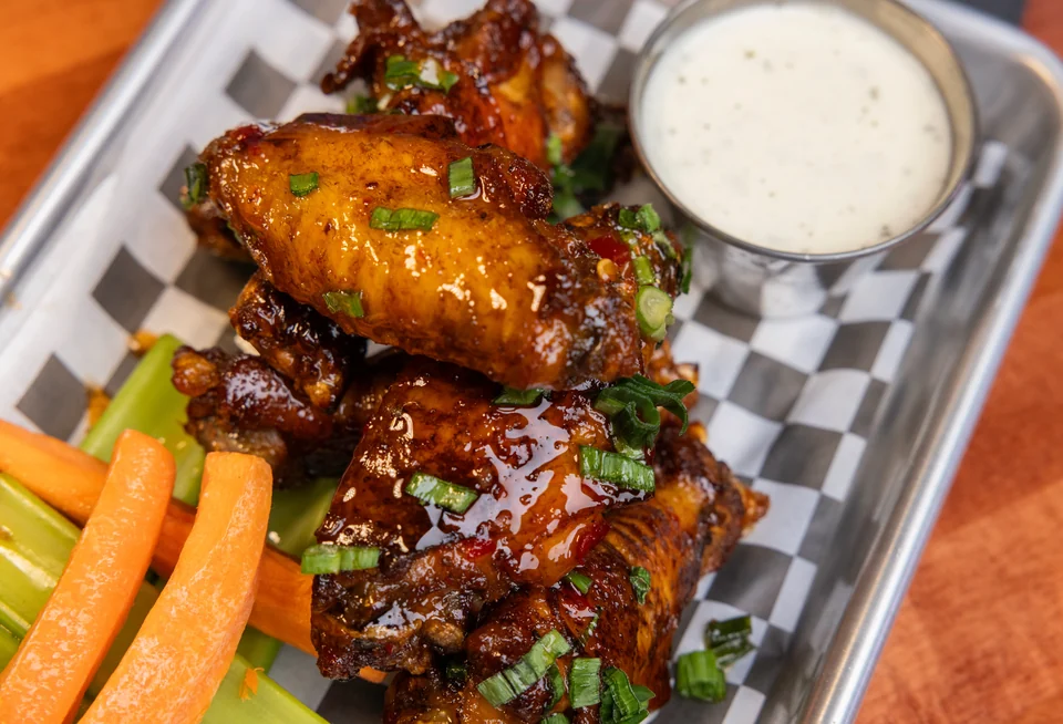 PSC Signature Wings photographed for Peachtree Sporting Club