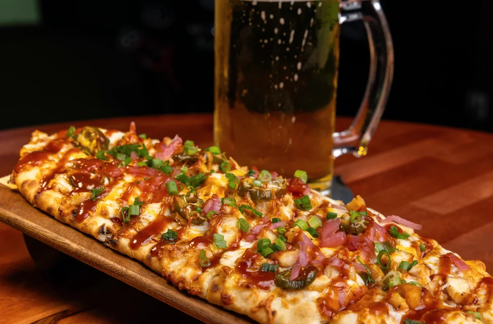 Smokehouse Flatbread photographed for Peachtree Sporting Club